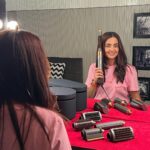 Surveen Chawla Instagram - Shoot breaks call for hair touch ups! My trusted hair stylist- The Dyson Airwrap 💇🏻‍♀️ @dyson_india #DysonAirwrap#DysonHair#DysonIndia#gifted