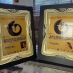 Sushmita Sen Instagram - #doublehappiness 😁❤️💃🏻 Thank you #asiaonemagazine for both these Honours!!!🙏 Wish I could’ve received them in person!! Next time!!!😁👍 #BlackSwanAwardForWomenEmpowerment21-22 #BestActress #Aarya2 ❤️🤗🙏 #sharing #gratitude #happiness #recognition #duggadugga 🤗 I love you guys!!!❤️💃🏻😁