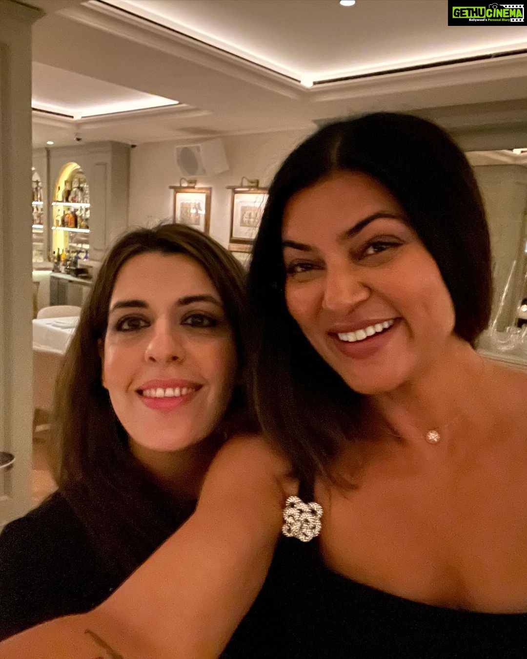 Sushmita Sen Instagram - I miss you my affectionate buddy #Abir π€β€οΈπ @emerita_nyc & @ankurbhatia what a wonderful, kind & loving child youβre blessed with MashaAllah β¦and boy, he can dance!!!ππππ»πΆ Memories forever cherished!!!ππ€β€οΈ Until next timeβ¦. #sharing #family #friends #love #togetherness π₯° I love you guys!!! #duggadugga πππ»