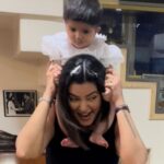 Sushmita Sen Instagram - #buakijaan #VIPMehamaan 😄💋❤️ Ziana Sen comes home to wish her ‘Sexy’ a happy 28 yrs of Miss Universe!!!😄😇🌈❤️ I promise you this romance has only just begun @asopacharu @rajeevsen9 😁💋❤️ Thank you all for the warmest, most loving wishes…I celebrated the day with family, friends & all of you!!!🙏🤗🇮🇳😍❤️ #blessed Thank you for the flowers, the letters, the chocolates…the posts!! 28 years & the love still overwhelms!!!🙏😇🤗❤️😍 MAHAL KITA #philippines 🙏😁🌈 I love you guys!!! #duggadugga 💃🏻💃🏻💃🏻 #MissUniverse1994 #India ❤️