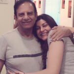 Sushmita Sen Instagram - Happppyyyyy Birthday Baba!!!😁🤗👏😍🌈🥳😇❤️ A marvellously loving & kind human being, I am blessed to call my Father…and for my children, the ultimate Grandfather #tata 😁😍🤗❤️ To your health & happiness always…for all the lives you touch & the hope you shower…for your silent strength & indomitable spirit ..one I hope to inherit & nurture this lifetime!!! YOU ARE AMAZING BABA!!!🙏🤗❤️🥰🌈😊 I LOVE YOU!!!! Thank you God!!! #blessed 🙏😇 #duggadugga 🌈