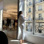 Sushmita Sen Instagram - A private space & my favourite window @maisonalaia #Paris 😍💃🏻 Thank you for the warm hospitality #Francois_xavier BOTTIUS 🤗❤️ #cherished I love you guys!!!💃🏻 #duggadugga