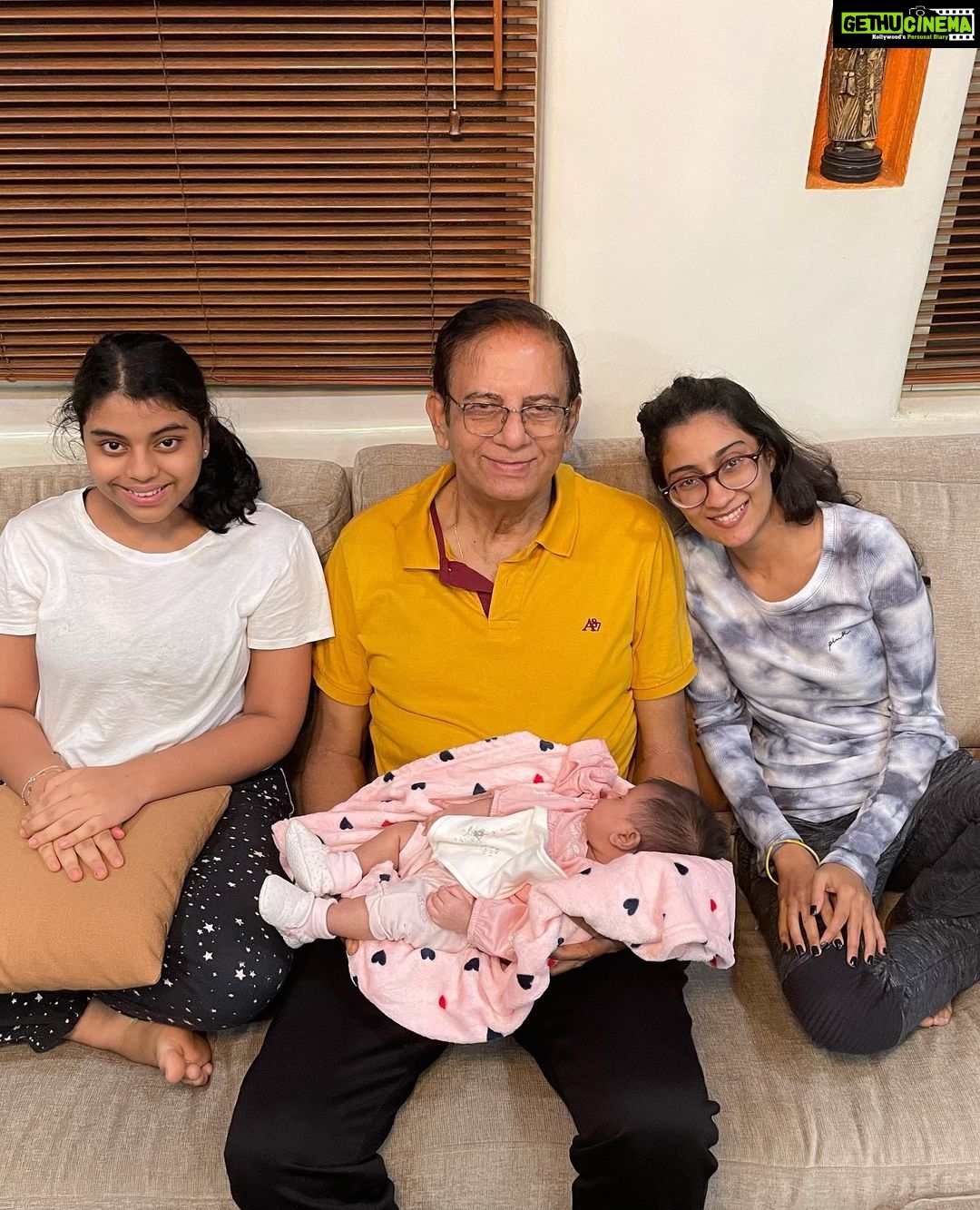 Sushmita Sen Instagram - Happppyyyyy Birthday Baba!!!๐๐ค๐๐๐๐ฅณ๐โค๏ธ A marvellously loving & kind human being, I am blessed to call my Fatherโฆand for my children, the ultimate Grandfather #tata ๐๐๐คโค๏ธ To your health & happiness alwaysโฆfor all the lives you touch & the hope you showerโฆfor your silent strength & indomitable spirit ..one I hope to inherit & nurture this lifetime!!! YOU ARE AMAZING BABA!!!๐๐คโค๏ธ๐ฅฐ๐๐ I LOVE YOU!!!! Thank you God!!! #blessed ๐๐ #duggadugga ๐