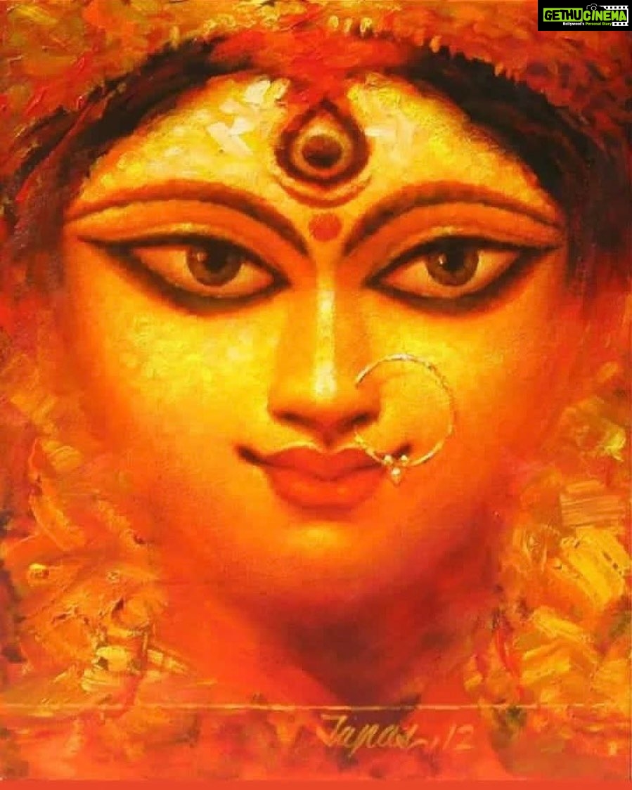Sushmita Sen Instagram - Subho Devi Pakhsh ππβ€οΈππ»ππ»ππ»ππ» Maa Durga in all her glory, ushers in new beginnings, abundance of hope & courageβ¦and of course love!!!π₯°πππ»Happy Durga Puja & a blessed Navratri to you & all your loved ones!!!ππππ»β€οΈ I love you guys beyondβ¦ #duggadugga π€ππ #Alisah @reneesen47 #yourstruly πβ€οΈ