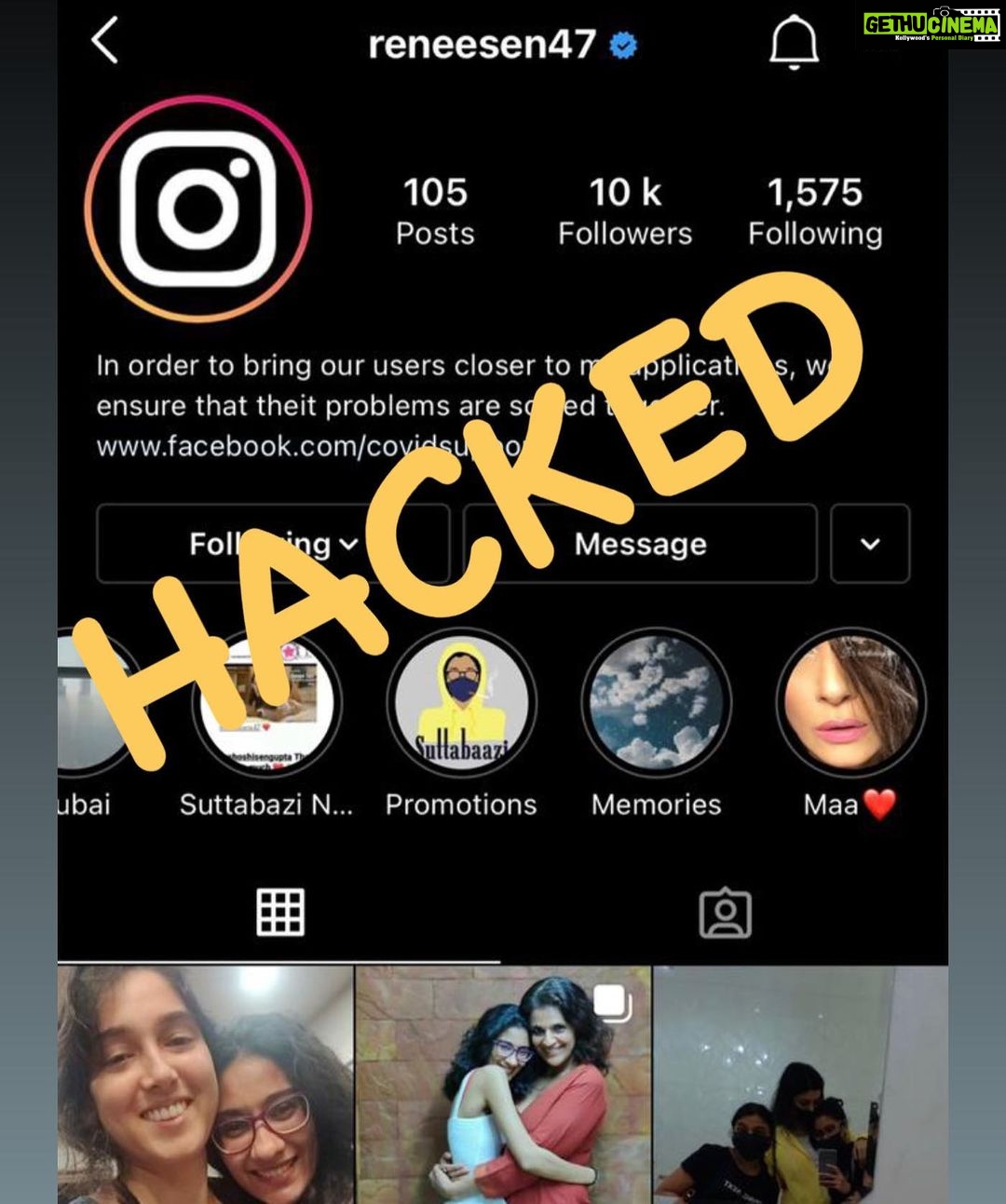 Sushmita Sen Instagram - Please note, my daughter Renee’s #instagram Account has been Hacked by some idiot, who doesn’t realise yet, that Renee is happy to begin anew!! 👍😁 I feel bad for the guy!! Keeping you all posted!!! #solareclipse #randomchaos #newbeginnings 👊🤗❤️ I love you guys!!