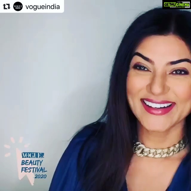 Sushmita Sen Instagram - Thank you @vogueindia πβ€οΈπ#cherished ππ» I love you guys!!! #fitnessinspires #fitspiration #award #VBF2020 ππ€ #Repost @vogueindia with @make_repost γ»γ»γ» The always inspiring Sushmita Sen (@sushmitasen47) is our Fitspiration this year. #VBF2020