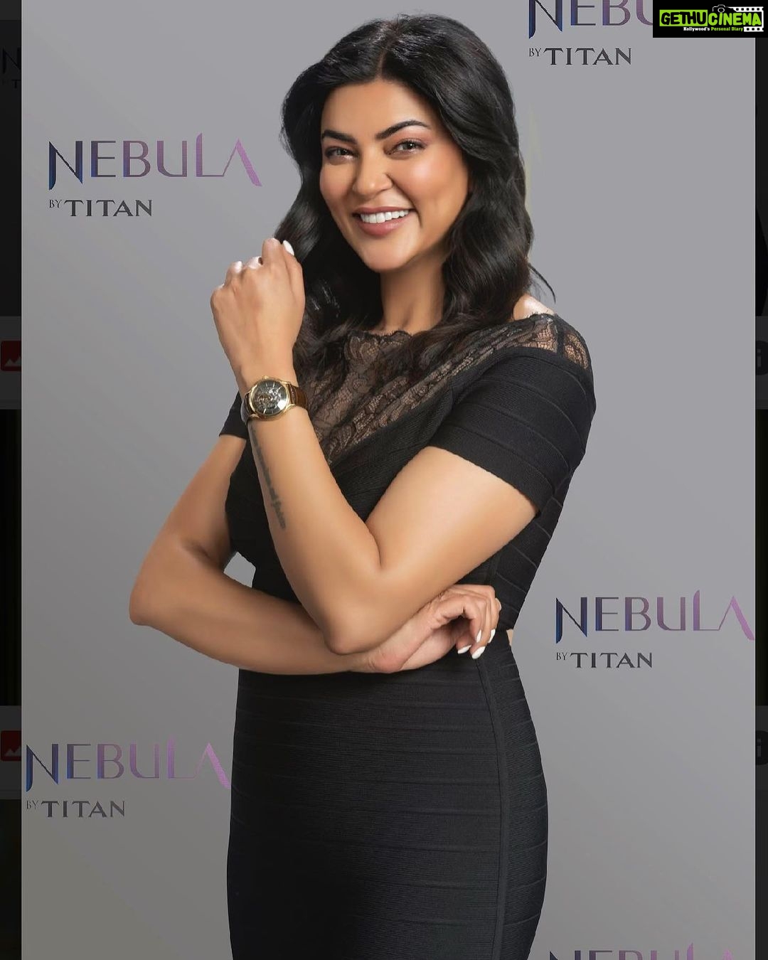 Sushmita Sen Instagram - #thetimehascome ππβ€οΈππ» Happy to join CEO Suparna Mitra to introduce Nebula by Titan's collection Art Deco Watches. Crafted in 18 K gold, these exquisite timepieces celebrate one of the most revered periods in design, one that has stayed in vogue for 100 years!Β @titanwatchesindia @cloverconnect.in @nebula_by_titan #NebulaByTitan #Nebula #ArtDeco #festive #DressWatch ππ»π€ #sharing #wonderfulpeople #timelessjoy #nebula ππ I love you guys!!!! #duggadugga π₯°