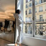 Sushmita Sen Instagram - A private space & my favourite window @maisonalaia #Paris 😍💃🏻 Thank you for the warm hospitality #Francois_xavier BOTTIUS 🤗❤️ #cherished I love you guys!!!💃🏻 #duggadugga