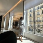 Sushmita Sen Instagram - A private space & my favourite window @maisonalaia #Paris 😍💃🏻 Thank you for the warm hospitality #Francois_xavier BOTTIUS 🤗❤️ #cherished I love you guys!!!💃🏻 #duggadugga