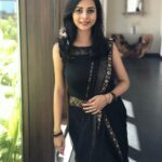 Suza Kumar Instagram - This beautiful dress 🖤 Itz my b’day gift from my mom 🥰 . Loved wearing it ✨ . #staybeautiful #loveyourself #september16 #positivevibes #newbeginnings #livethelifeyoulove ✨🖤✨🧡