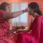 Swagatha S Krishnan Instagram – My most clumsiest GRWM reel shot while getting ready to send maya into the bigg boss house.. with my darling @anjusartistry dolling me up ♥️ #grwm #superfastmakeup #chennai #actor #singer #biggboss7tamil #biggboss #mayasquad