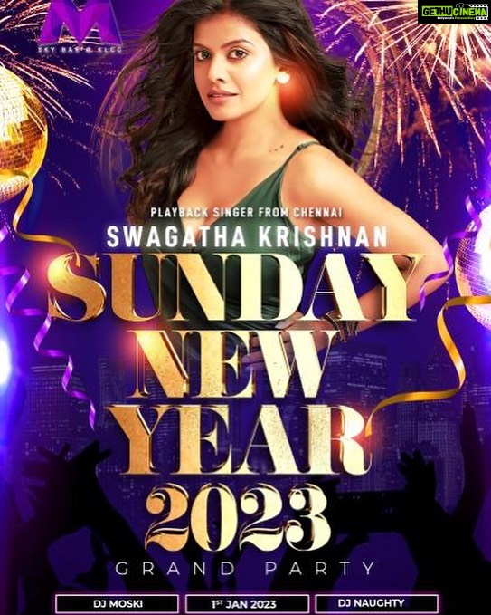 Swagatha S Krishnan Instagram - Tonight ! @mskybar_klcc @dineshkumar_6000 @angelenamoses26 🔥#malaysia