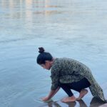 Swagatha S Krishnan Instagram – Ma Ganga 🙏🏼 Wishing and praying for all of us to the mighty mother Ganga from Rishikesh . She s the greatest mother and medicine that has been gifted to us. 🙏🏼 #jaigangamaiyya