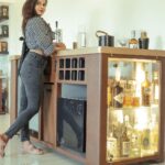 Swagatha S Krishnan Instagram – Found speedxbars while looking for a one-of-a-kind home bar. This beauty is not just a style statement  but has also become all my friends’ favourite. Classy, functional, portable & convenient.  This is a must have home bar we’ve always wanted 🥂 #speedxbars #collaboration