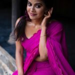 Swagatha S Krishnan Instagram – Oh shanthi shanthi oh shanthi 🌸  @taarabai.online @bhanaa._ @glittersbytabbu @priyanka.muneshwar_