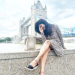 Swagatha S Krishnan Instagram – Channelling the tourist in me ;) 🌸 Shot on iphone by @goutham_healer #london #towerbridge Kensington Gardens