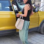 Swagatha S Krishnan Instagram - Displaying a piece of gentle feminity I hold, before metamorphosing into that storm🎍 Thank you love @anjusartistry 🍀 #godsgrace #calmbeforestorm #strength #love #outwithmygirl