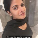 Swagatha S Krishnan Instagram - It requires just a routine to glow. This takes 10 minutes every morning. Do this simple 3 step procedure with 1. Facewash 2. A serum 3. Sunscreen . This is my morning routine. While following any routine DO NOT expect results immediately. It takes time and repeated application of these products, for the skin to absorb , recover and reflect. Be regular and stay patient :) Choose functional products that are effective while being kind to your pocket too. In my next videos Ll talk more about night care, haircare, reviews of skincare products that I use in particular, some products I adore and some additional steps that can be added to this regime for extensive skincare. #skincare #mydailyregime #routine #cleanse #nourish #protect #myskin #bareskin #morningskin #singer #actor #model #influencer