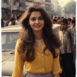 Swathishta Krishnan Instagram - Embracing the Past 📷 The perfect Blend of Retro and #AI Photography featuring our dazzling @swathishta_krishnan 💃 made with AI + #photoshop by @thefanboymade #thefanboymade #retroaesthetic #RetroVibes #artistlife #beauty #indiangirl #paintings #midjourney #aiart