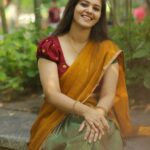 Swathishta Krishnan Instagram - Living That CuTe FaCe,CHubbY WaISt kinda Life 😁 . . . Wearing @ekantastudio Captured by @sat_narain @im__khalid_ @srivathsan_vijayaraghavan