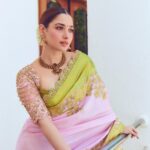 Tamannaah Instagram - 🌸🌸🌸 The sari is nothing short of a piece of art @neeta_lulla love how you always create timeless elegance so effortlessly.