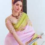 Tamannaah Instagram - 🌸🌸🌸 The sari is nothing short of a piece of art @neeta_lulla love how you always create timeless elegance so effortlessly.