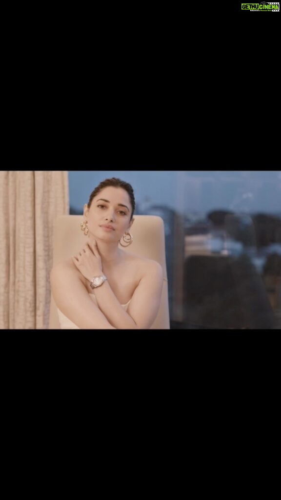 Tamannaah Instagram - Mesmerised by the elegance of the new Longines Conquest. Latest possession… latest obsession. 🫶🏻🫶🏻🫶🏻 @longines #LonginesConquest #Eleganceisanattitude
