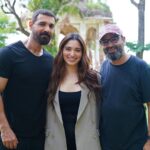 Tamannaah Instagram - Thrilled and grateful to embark on this exciting new journey with the #Vedaa family for a very special role! Can’t wait to work alongside this amazing cast and crew. 💫💫💫 @thejohnabraham @sharvari @nowitsabhi @nikkhiladvani @shariq_patel @onlyemmay @madhubhojwani @minnakshidas @aseemarrora @zeestudiosofficial @emmayentertainment @johnabrahament