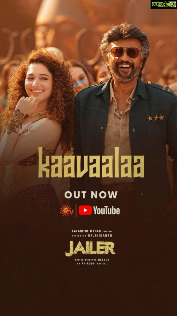 Tamannaah Instagram - Celebration-ah start pannunga-pa!🧨💥 #Kaavaalaa lyric video is out now! @rajinikanth @nelsondilipkumar @anirudhofficial @tamannaahspeaks @arunraja_kamaraj @shilparao @AlwaysJani #Jailer