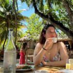 Tamannaah Instagram - 🌈🌈🌈 @discoversoneva #sonevafushi #experiencesoneva Soneva Fushi