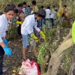 Tanishaa Mukerji Instagram - People always ask why do u do it! This is why we do it , this commitment, this drive this passion this togetherness cos together we can do anything! I see these kids and I see how strong and proud they are of their motherland and I’m inspired ! They believe in bharat and I believe in them for they are the now and the future ! Jai Hind 🇮🇳 #environment #climatechange #carbonsequestration #mangrove @bpraak