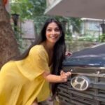Tanishaa Mukerji Instagram - Just a fun fun reel with my lil #creta had to try this remix @jetcar.ru reel credit @hyundai 😉 #indiancar Photography @mr_dhoka.ai