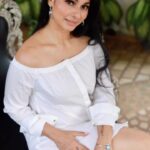 Tanishaa Mukerji Instagram - See no evil, Hear no evil, Speak no evil. Can’t get enough of this one - Tanisha Mukherji wearing our evil eye capsule collection and personalised charm necklace 📷 @mr_dhoka.ai #tanishamukherjee #tanishamukerji #jewellery #bollywood #celebrity #spotted #shoot #phootoshoot #statementpieces #ritikavardhan #cocktail #glam #trending #addiction #inspirationalquotes