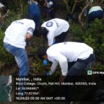 Tanishaa Mukerji Instagram - NSS Unit B19 SPDT college participated in a "Coastal Cleanup Drive" organization by My Green Society at Carter Road, Bandra West, on 16th September. We collected more plastics, glass pieces and cotton and other non degradable waste were collected in approx 8 garbage bags. Total number of Volunteers: 14 8 Boys, 6 Girls The collected waste was taken by NGO for disposal. India Mumbai
