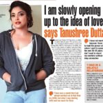 Tanushree Dutta Instagram – Today’s Bombay Times article!
Showing an aspect of my life almost destroyed by the vultures of Bollywood. 

Actors & actresses are human too and we go through our own ups & downs in our personal life. Not everyone washes their dirty linen in public. But that doesn’t mean our lives are perfect.
 
Guess that’s the price for stardom that even old hag strugglers can point a finger at you & create drama for publicity!
