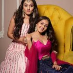 Tanya Sharma Instagram - Happy wala birthday my Princess 👸 Omg you are growing so fast my lil sister Turning into a fine lady! Yet with the attitude of my chotu irritating brat ! I love you so much I admire your hard work your positivity towards life ! I will always always have your back my baby I wish you get everything you wish for and be the Kareena Kapoor you always wanted to be but you still are I think ! You are my rock my love … the more mature one between us and the more sensible I must say ! I wish you fly high in the sky of success and I will be the wind beneath your wings Thank you for always being there for me even when I felt you weren’t but you were there My forever best friend my forever partner in crime ! I love you my princess And Ya stop biting me now you are a lady now ! I wish you all the luck on this day MY THIKHI MIRCHI! Phoolo and phaalo 🍀 let’s partyyyyyyyyyy! @tanyasharma27 💓 Mumbai, Maharashtra