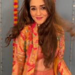 Tanya Sharma Instagram - My fav month My fav season My favourite festival begins 💕🥰 . . Wearing - @jaanvikanabar Studio - @mantras11official #ethnic #indowestern #ganeshchaturthi #festivetime #picoftheday #tanyasharma
