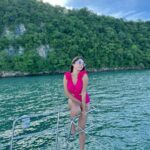 Tanya Sharma Instagram - Tan lines and memories 🩷 A summer to remember 🥹 . . Wearing - @femi9.byas #malaysia #girlstrip #vacation #soulfood #bikini #island #picoftheday #tanyasharma