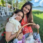Tanya Sharma Instagram - Finally found my soul animal 🤌🏻 🐰.. . . bunnies by the beach at @frangipanilangkawi #travel #love #resort #langkawi #malaysia #girls #vacay #tanyasharma #frangipani The Frangipani Langkawi Resort & Spa