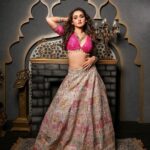 Tanya Sharma Instagram - 1 or 2 😜 . . Wearing - @the_adhya_designer Mua - @hetals_brides Shot by - @sagarfilms194 Studio - @s3.mumbai #gujarati #navratrispecial #ethnic #lehngas #fashion #instagood #instadaily #tanyasharma S3 - Star Skills Studio