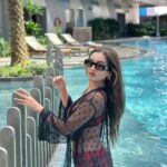 Tanya Sharma Instagram – Not your barbie girl I’m living in my own pretty good world ❤️
.
.
The @kayak_in app is my latest secret to travel like a pro. #SearchOneAndDone loved my amazing stay in Kuala Lumpur #ad #vacation #malaysia #travel #bikini #poolside #tanyasharma Sofitel Kuala Lumpur Damansara