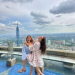 Tanya Sharma Instagram – Always have my back 👭🏻✌🏻 
Malaysia vacay 🍪 starts with a bang #sharmasisters #myfirstfriend #friendshipsday 
.
. Sky Box at Sky Deck KL Tower