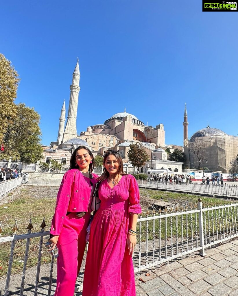 Tanya Sharma Instagram - A Day in Istanbul 💘 The day we ran and ran ! But we made it 😂 exploring Istanbul on our own was definitely one hell of an experience! Cheers to everyone who loves to travel #grateful for everything 🤍✨ #turkey #istanbul #travel #instafashion #tanyasharma . Wearing - @a_trolley_ofclothes Istanbul, Turkey