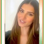 Tara Sutaria Instagram - #BeTheChange: #TaraSutaria lists three things she loves about our country on Independence Day! 🇮🇳 #IndependenceDay #IndependenceDay2023 #freedom #IndianFlag #Indians #Celebrating77 #ProudToBeIndian #IndiaAt77 #ProudIndian #LadamBadhaoIndia #Tricolor #AsIndia #JaiHind