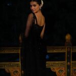 Tara Sutaria Instagram - In my favourite.. A sari🖤Celebrating art, literature, music and the good things in life in magical Bhutan..🖤