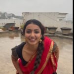 Tejaswi Madivada Instagram – Making the most out of these rains, my favorite song from childhood!