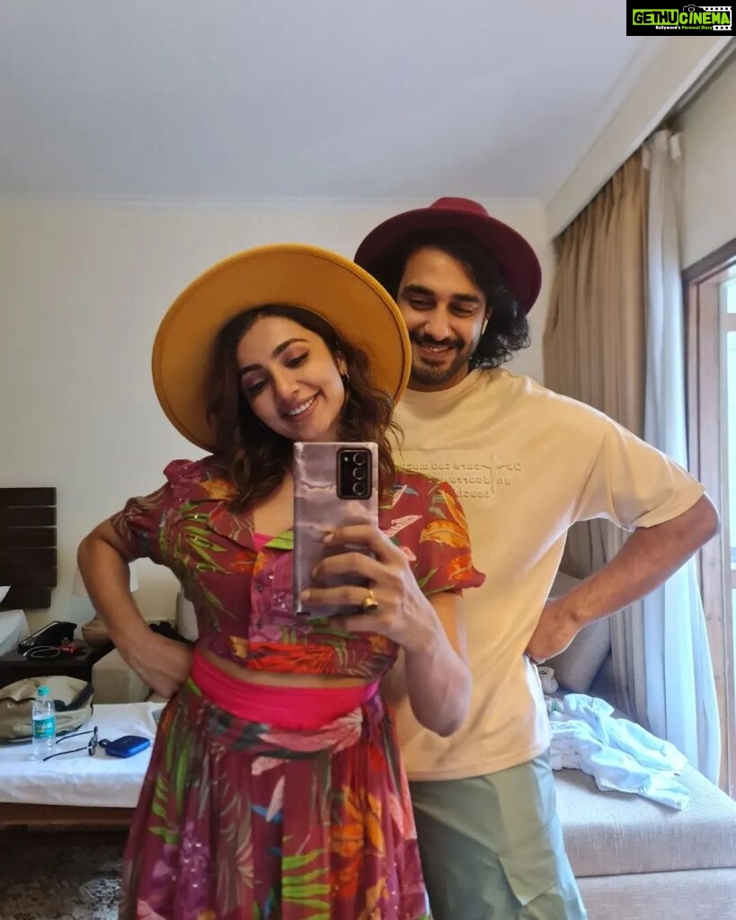 Tejaswi Madivada Instagram - Met this guy 3 years ago and asked him when his birthday was, he said 3 July and then he rapped this song BHAKTI BOMB to Me and here we are releasing it tomorrow I hope you take all the luck and love that I get too and get whatever you're wishing for, wish you a happy birthday and yes happpy birthday to me too. @chaitanyakanhai