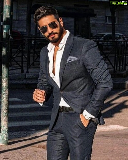 Thakur Anoop Singh Instagram - Sharp, sleek, and ready to conquer the world in a suit.