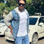 Thakur Anoop Singh Instagram - When confused I don Denims: the fabric of rebellion, the symbol of cool. 💙🩵