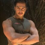 Thakur Anoop Singh Instagram – Stronger than yesterday, ready for whatever comes my way. Post-workout vibes! 🏋️‍♀️